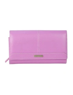 Dakota Large Wallet in Orchid