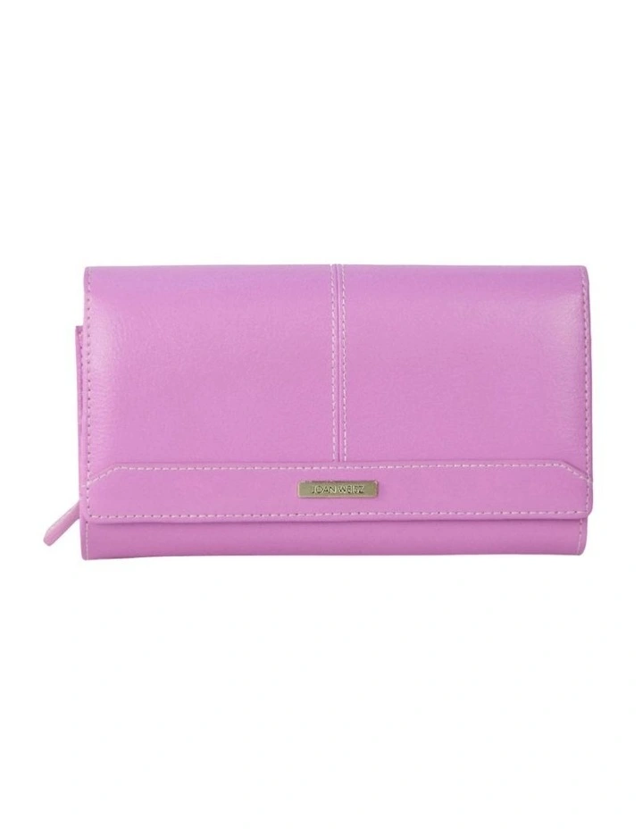Dakota Large Wallet in Orchid image 1