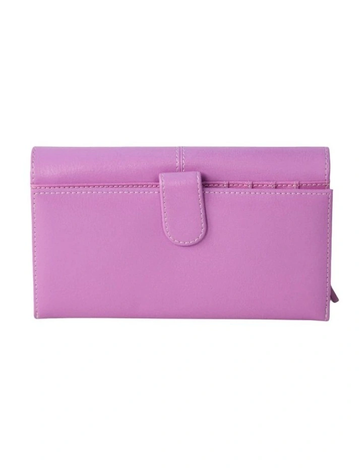 Dakota Large Wallet in Orchid image 2