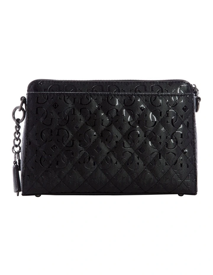 Lola glossy logo crossbody bag guess Clearance