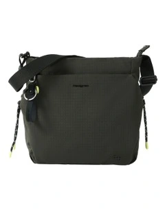 Makoto Square Crossbody Bag in Green