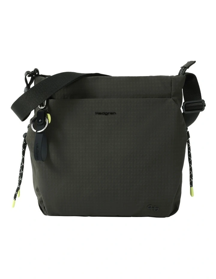 Makoto Square Crossbody Bag in Green image 1