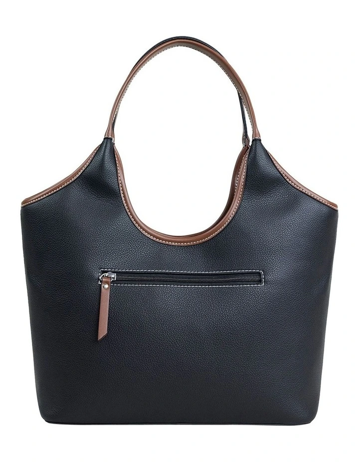 Fiona Tote Bag in Black image 3