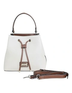 Fiona Crossbody Bag in Stone