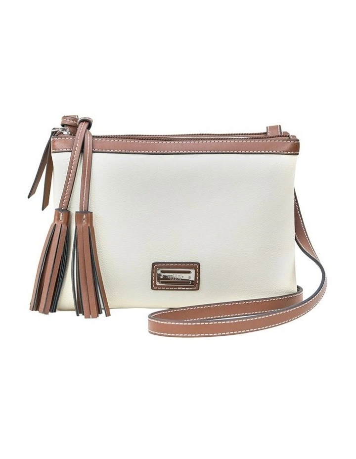Jen Crossbody Bag in Stone image 1