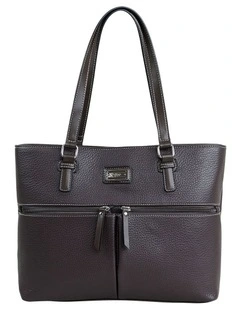 Edith Tote Bag in Chocolate