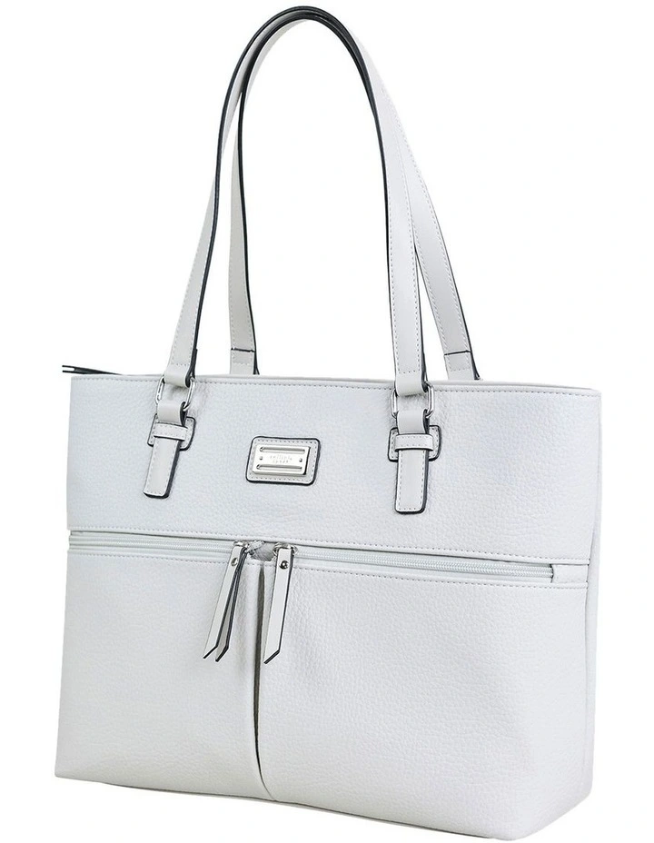 Edith Tote Bag in Grey image 2