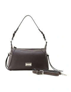 Edith Shoulder Bag in Chocolate
