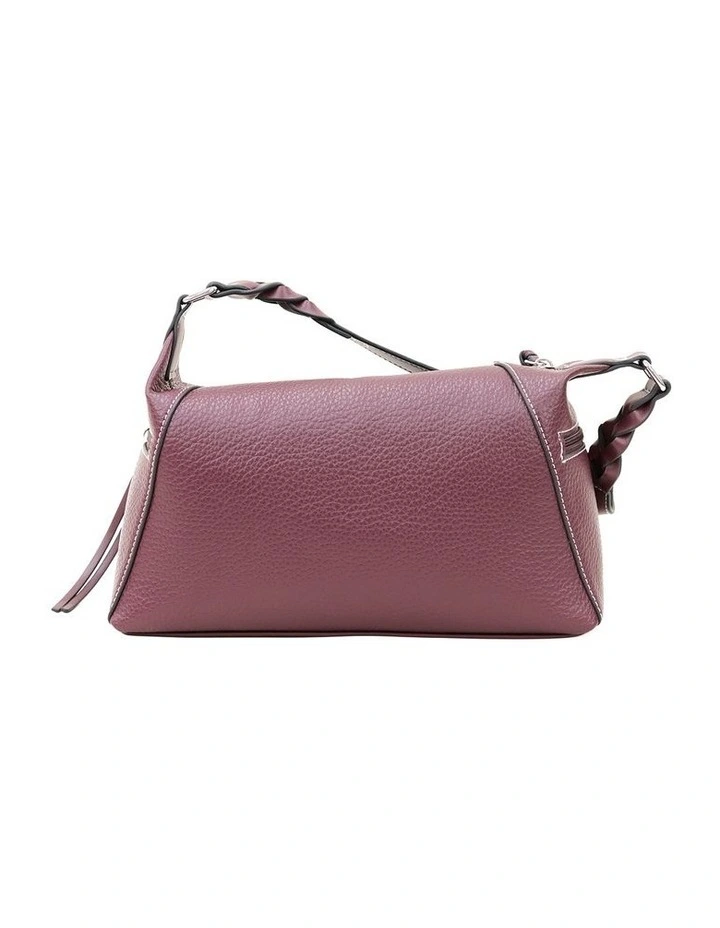 Edith Shoulder Bag in Plum image 3