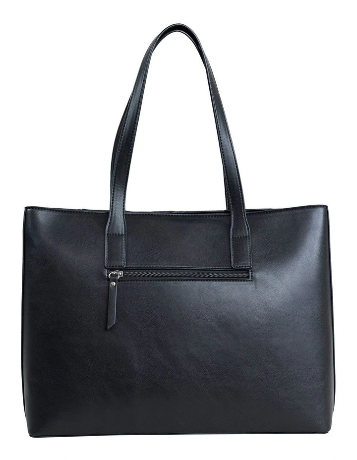 Vera Tote Bag in Black image 3