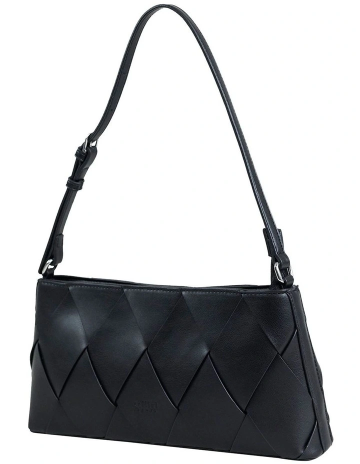 Vera Shoulder Bag in Black image 2