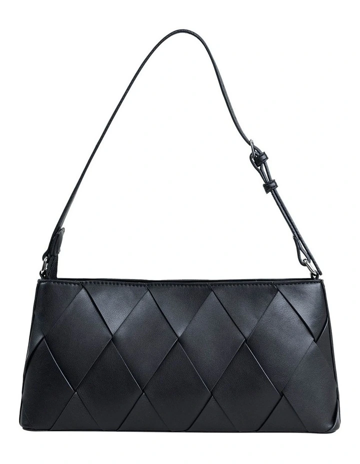 Vera Shoulder Bag in Black image 3