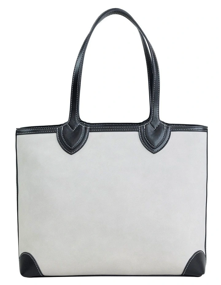 Betsy Tote Bag in Grey image 3