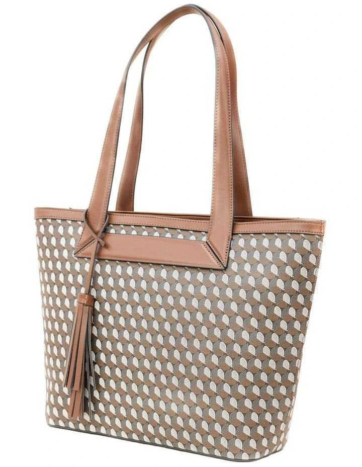 Winnie Tote Bag in Black Multi image 2