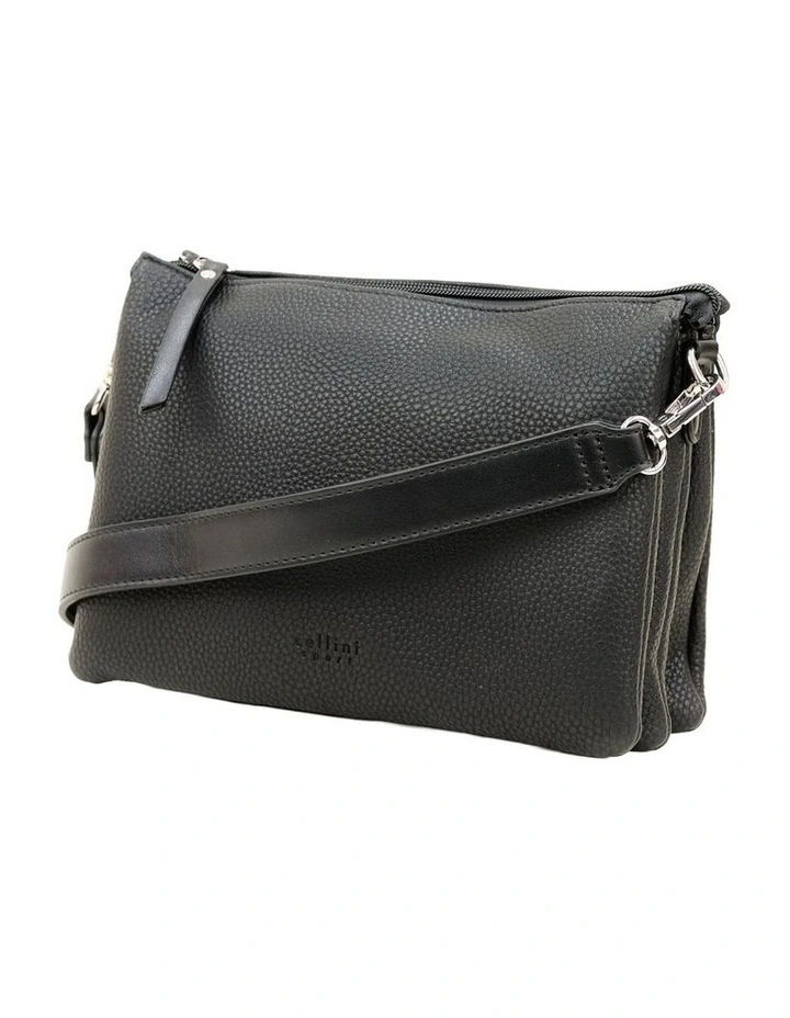 Winnie Crossbody Bag in Black image 2