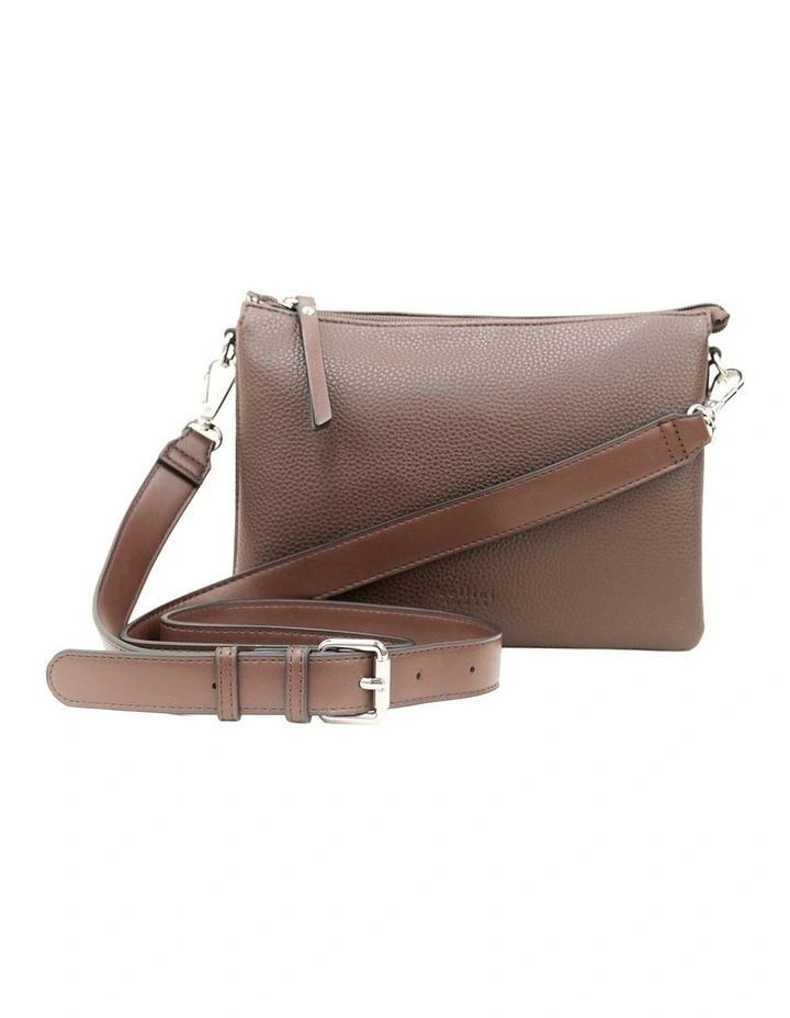 Winnie Crossbody Bag in Chocolate image 1
