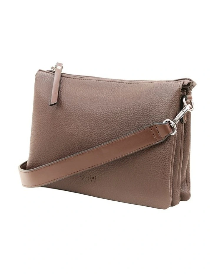 Winnie Crossbody Bag in Chocolate image 2