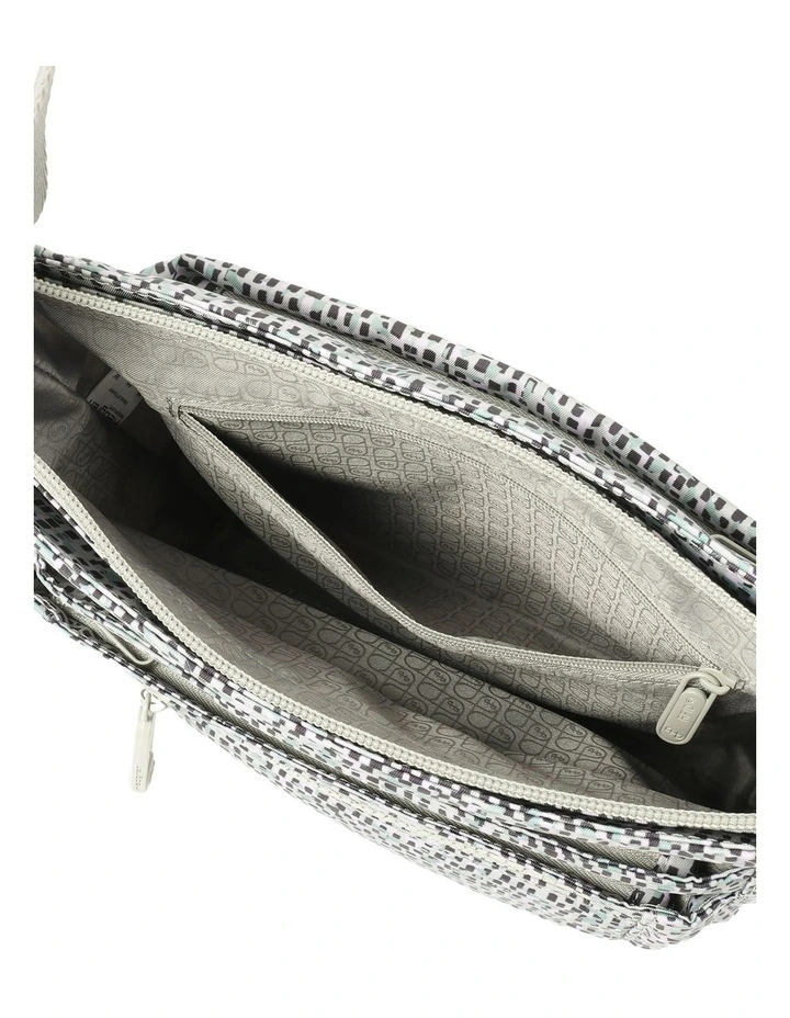 Orva Crossbody Bag in Grey Print image 5