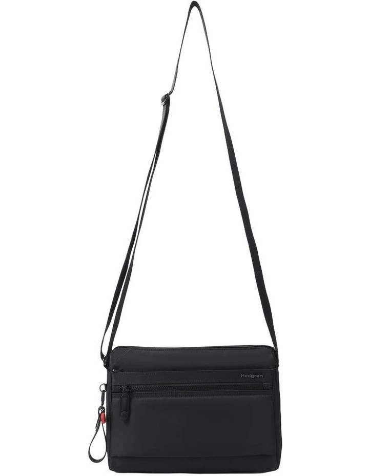 Eye M Crossbody Bag in Black image 7