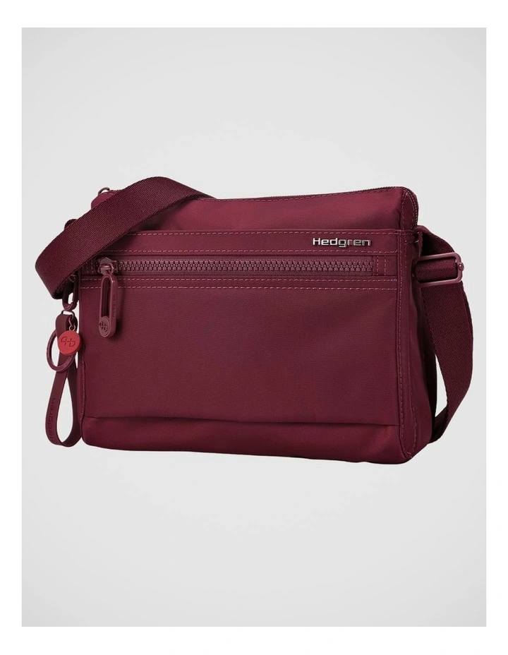 Eye Crossbody Bag in Maroon Banner image 2