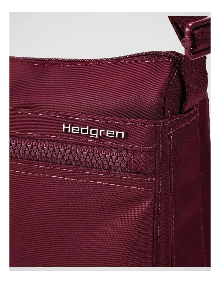 Eye Crossbody Bag in Maroon Banner image 4