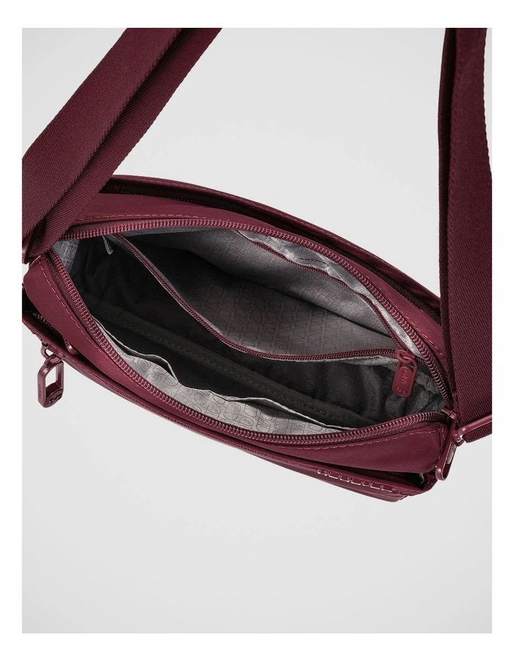 Eye Crossbody Bag in Maroon Banner image 6