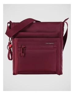 Orva Crossbody Bag in Maroon Banner