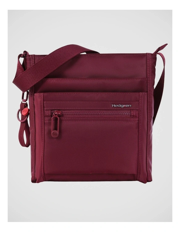 Orva Crossbody Bag in Maroon Banner image 1
