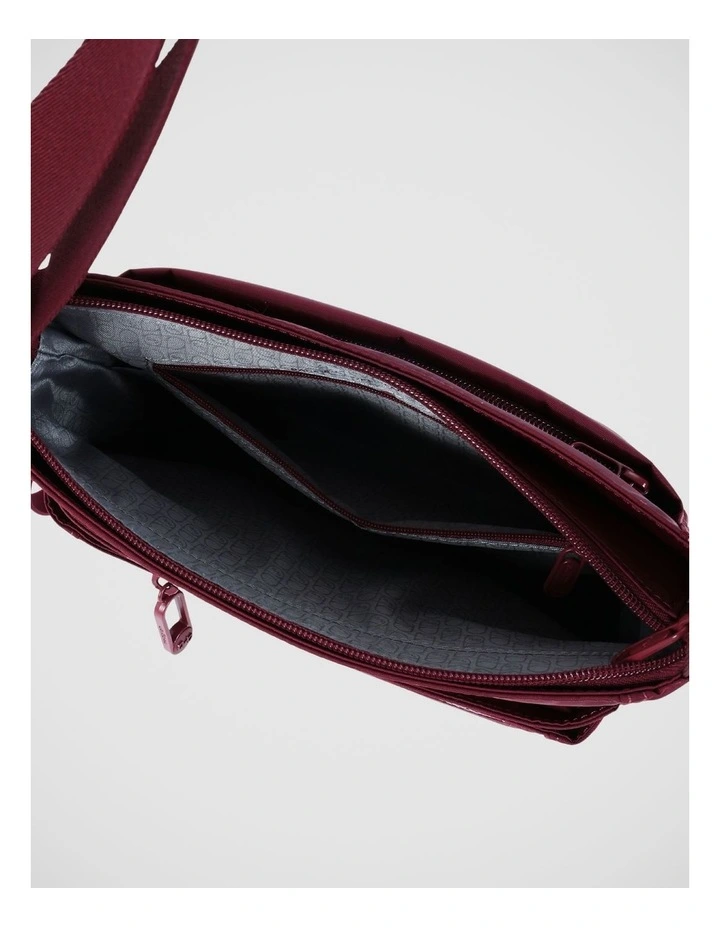 Orva Crossbody Bag in Maroon Banner image 5