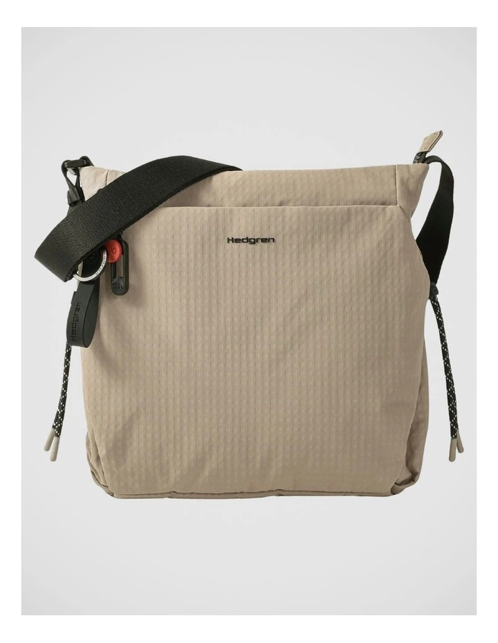 Makoto Crossbody Bag in Beige image 1