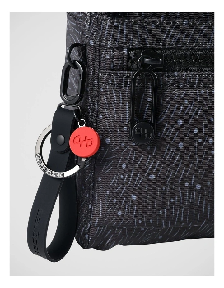 Eye Crossbody Bag in Floral Black image 4