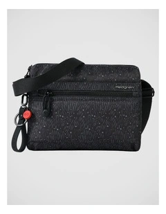Eye Medium Crossbody Bag in Floral Black