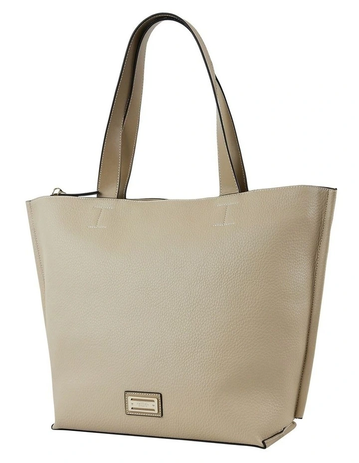 Wyatt Sts Tote Bag in Taupe image 3