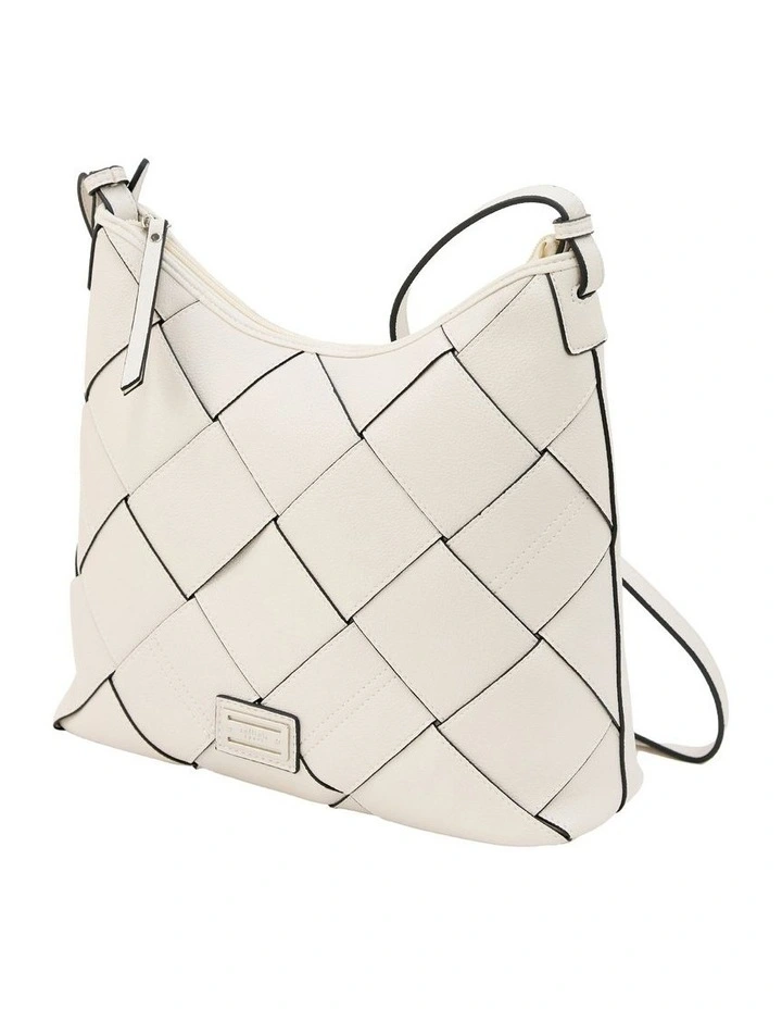 Hallie Crossbody Bag in Cream image 2