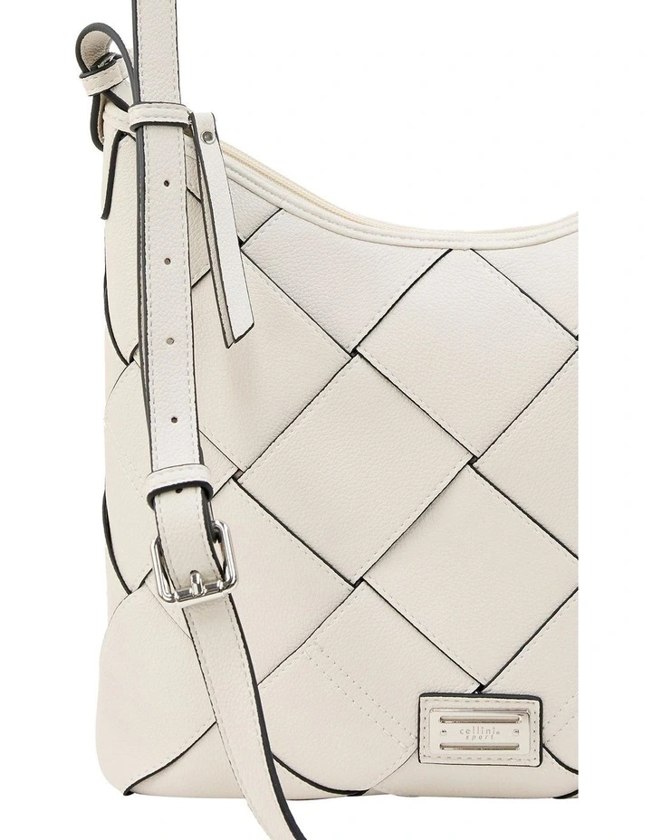 Hallie Crossbody Bag in Cream image 4