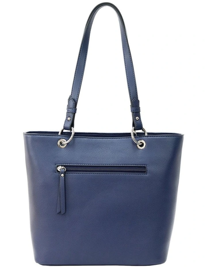 Angie Tote Bag in Navy image 3