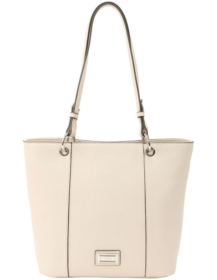 Angie Tote Bag in Stone image 1