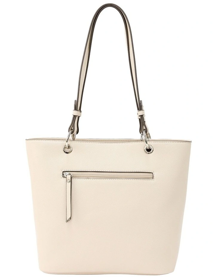 Angie Tote Bag in Stone image 3