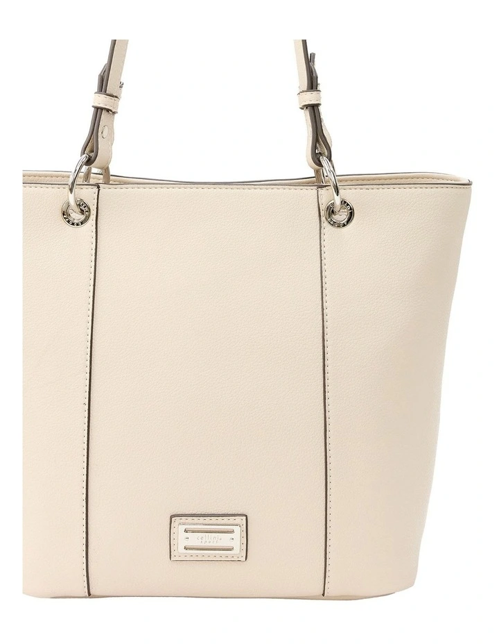Angie Tote Bag in Stone image 4