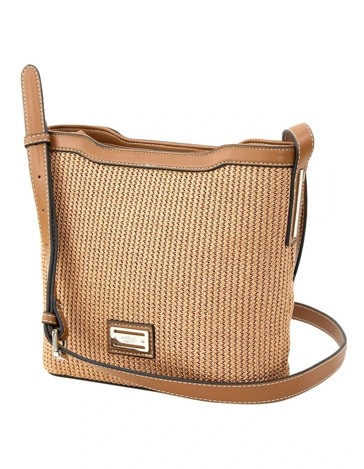 Sandra Crossbody Bag in Tan image 2