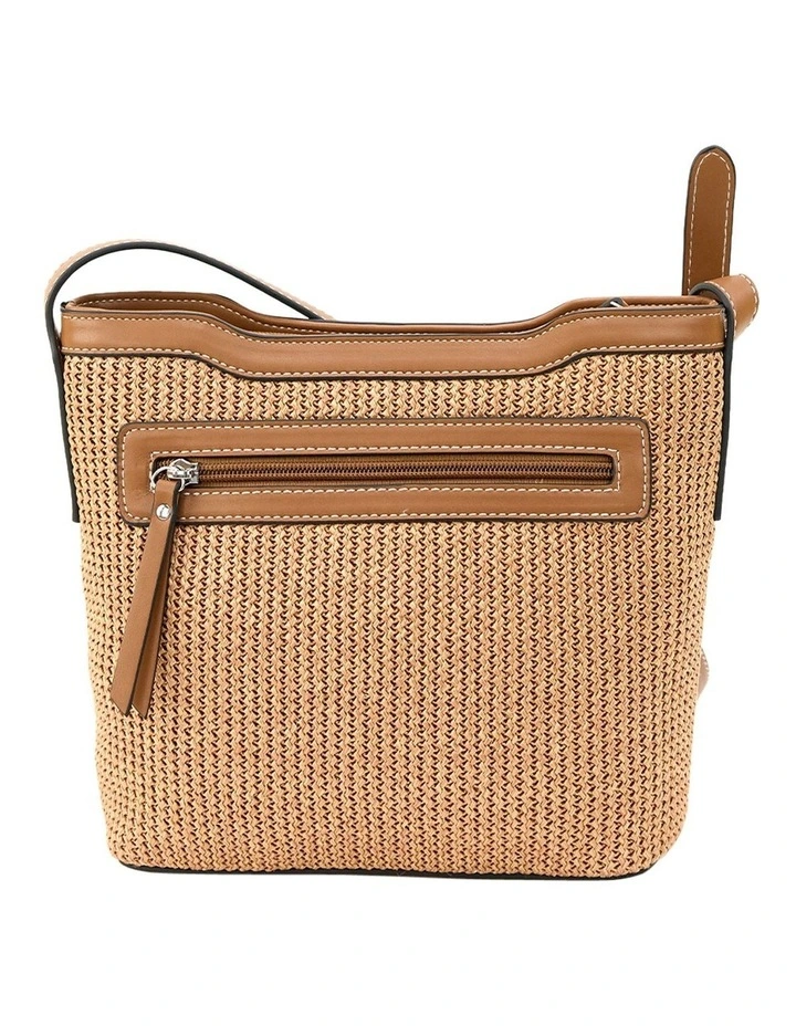 Sandra Crossbody Bag in Tan image 3
