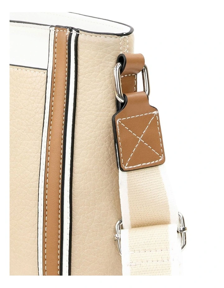 Dani Crossbody Bag in Nude Multi image 4