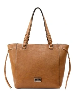 Daisy Tote Bag in Tan