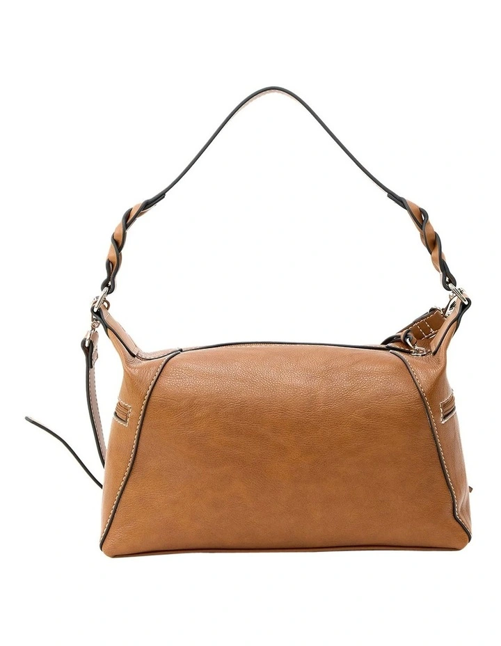 Daisy Shoulder Bag in Tan image 3
