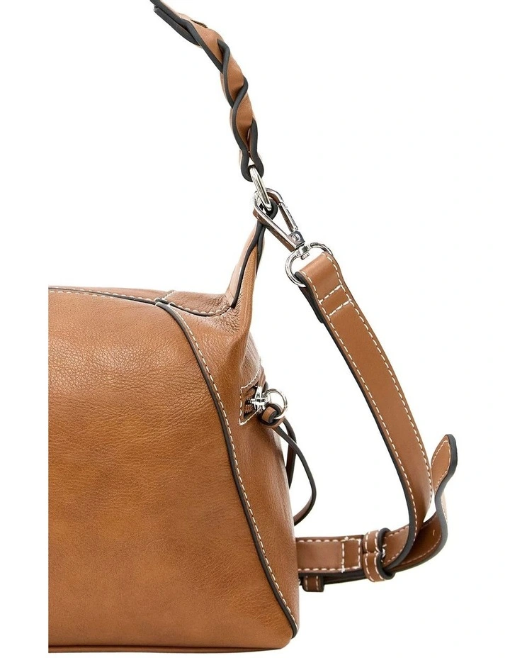 Daisy Shoulder Bag in Tan image 4