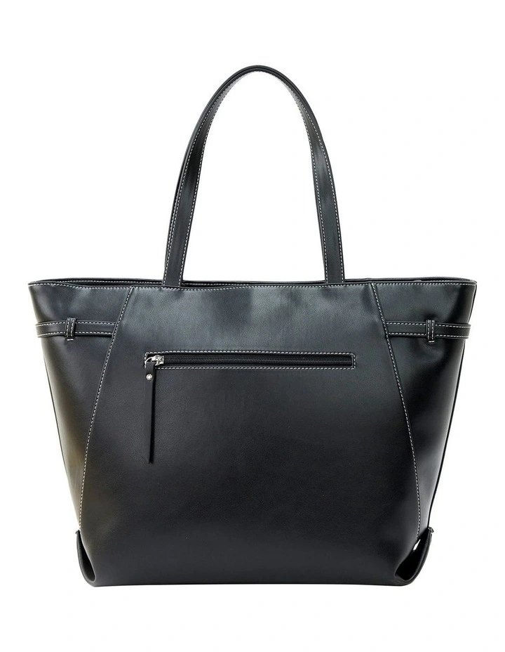 Candace Tote Bag in Black image 3