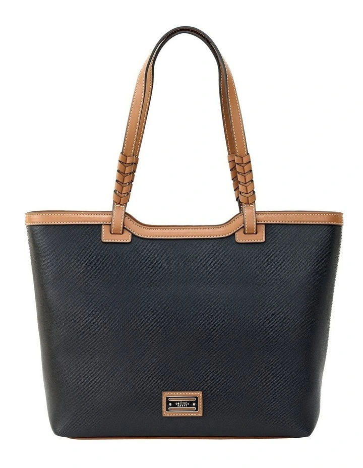 Joy Tote Bag in Black image 1