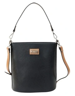 Joy Bucket Bag in Black