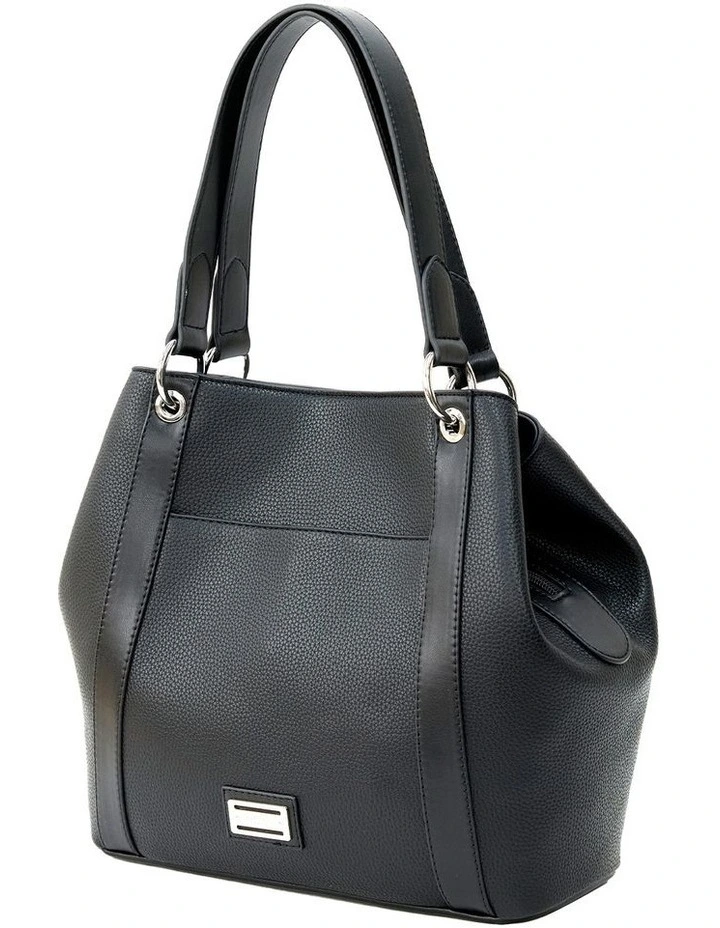 Winton Tote Bag in Black image 2
