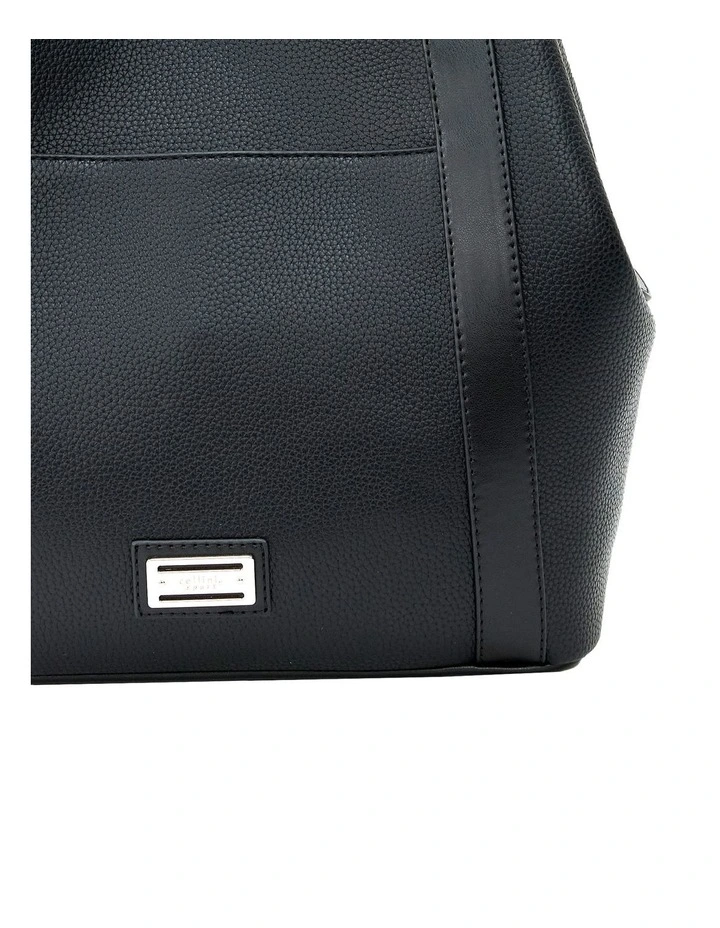 Winton Tote Bag in Black image 4